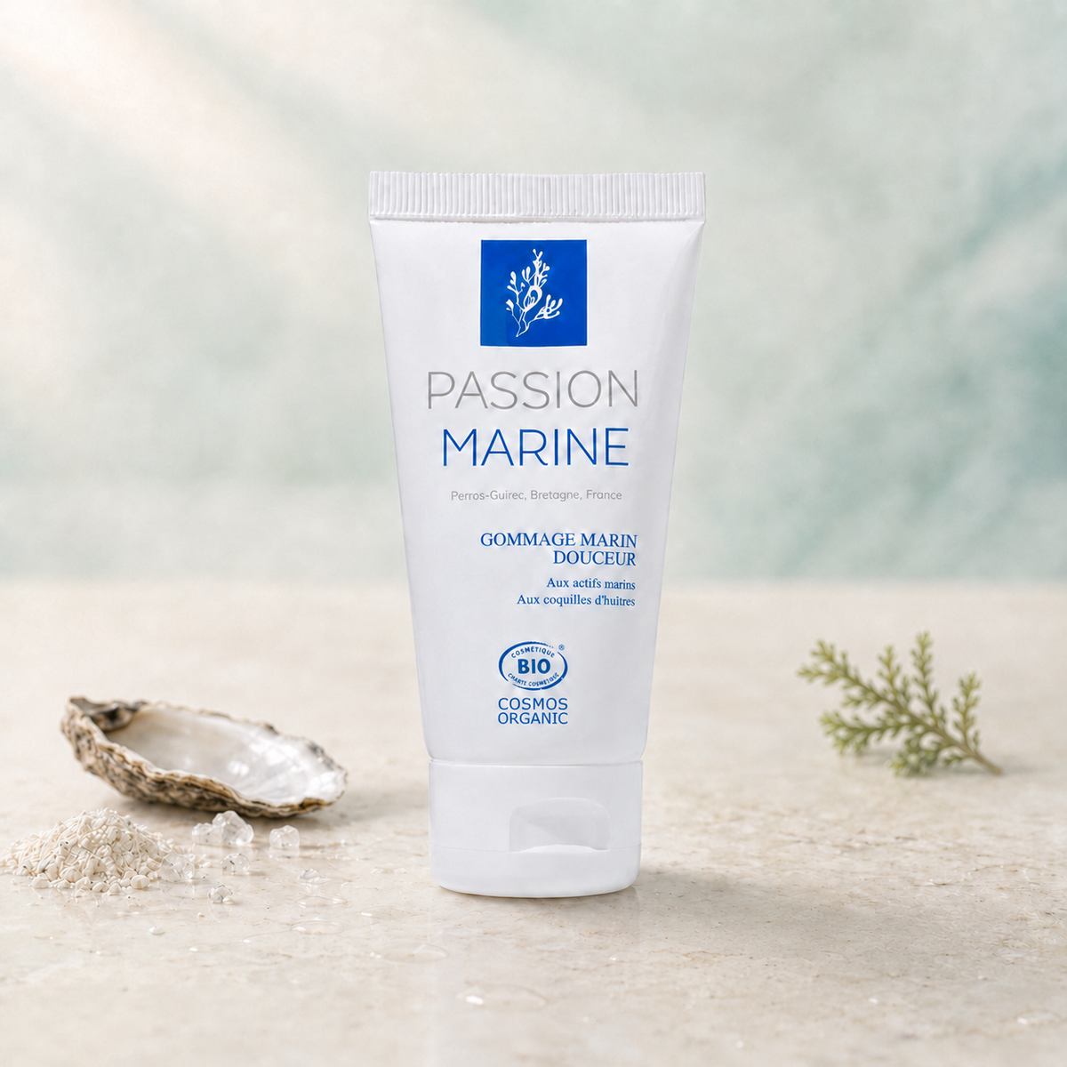 Gommage marin douceur aux coquilles d'huîtres - 50 ml