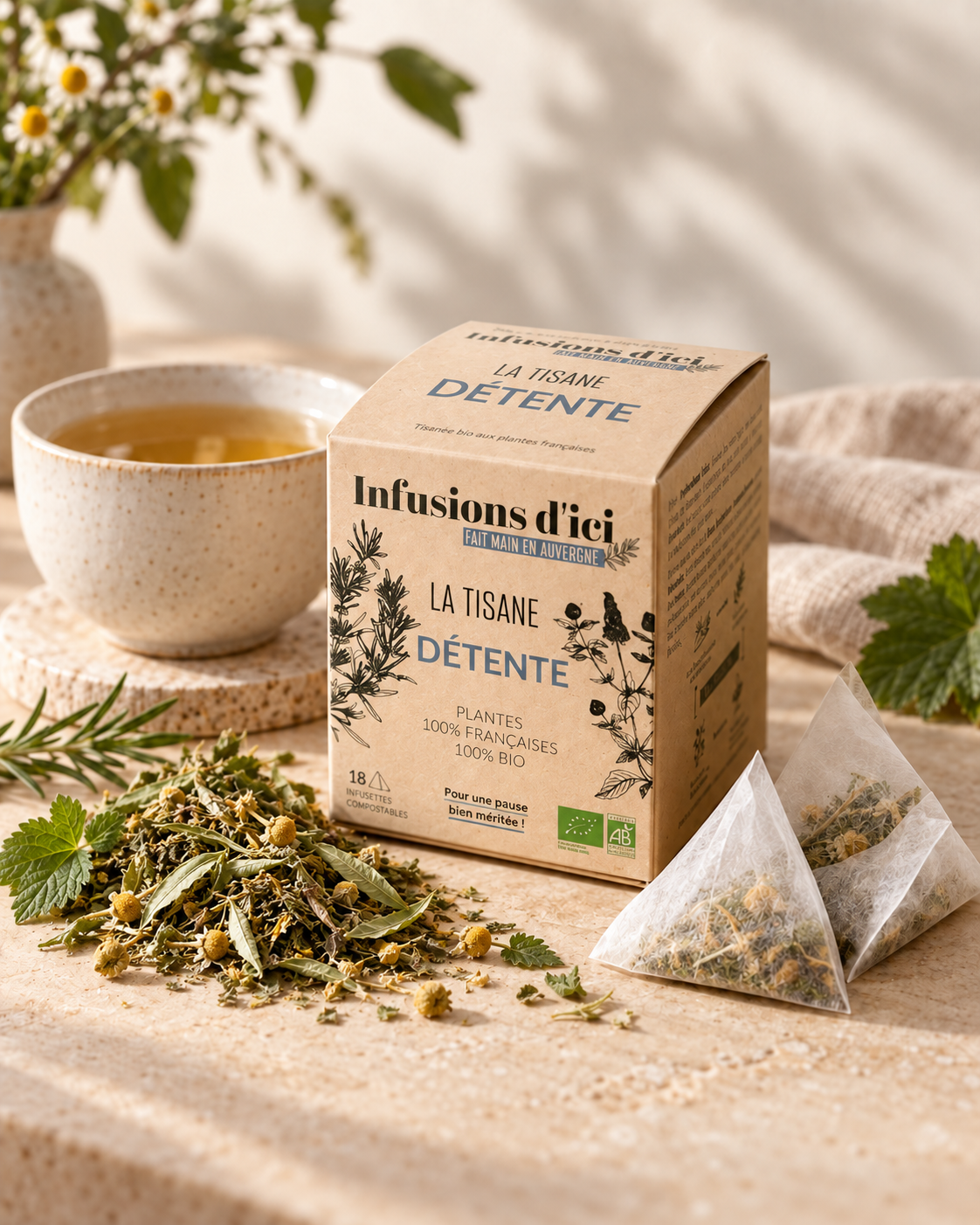 Infusion Détente - 18 infusettes Bio