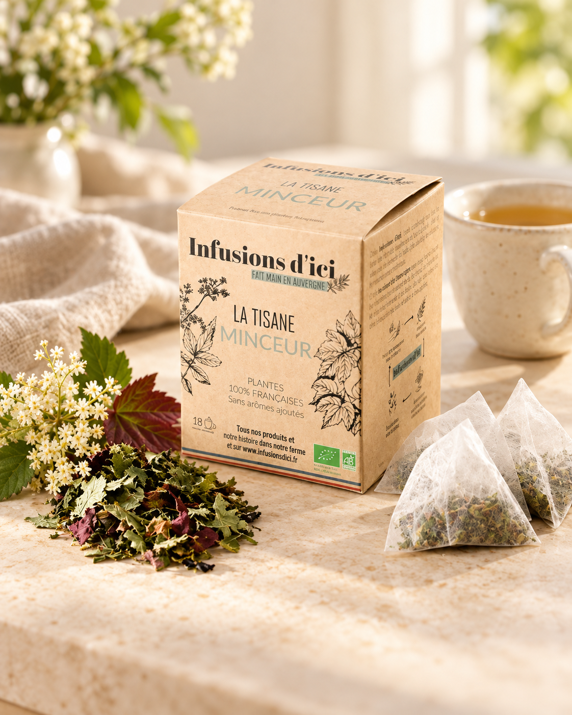Infusion Minceur - 18 infusettes Bio